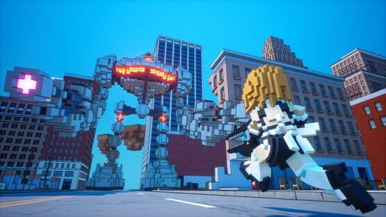 Earth Defense Force: World Brothers - Additional Character: Riho Futaba, Classic Hostess Costume — screenshot 3