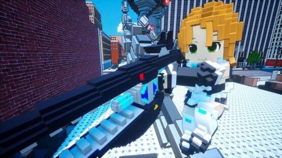 Earth Defense Force: World Brothers - Additional Character: Riho Futaba, Classic Hostess Costume — screenshot 4