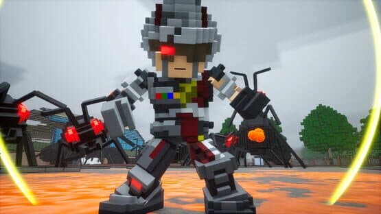 Earth Defense Force: World Brothers - The Legendary Mr. Y, Reborn as "Mecha Yuki" After His Acid Incident!? — screenshot 3