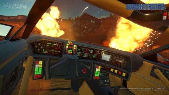 Planet Coaster: Knight Rider K.I.T.T. Construction Kit — screenshot 2