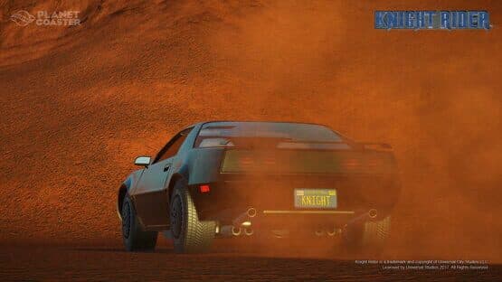 Planet Coaster: Knight Rider K.I.T.T. Construction Kit — screenshot 3