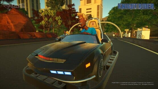 Planet Coaster: Knight Rider K.I.T.T. Construction Kit — screenshot 4