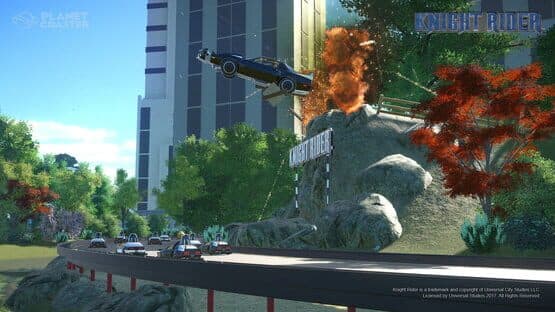 Planet Coaster: Knight Rider K.I.T.T. Construction Kit — screenshot 5