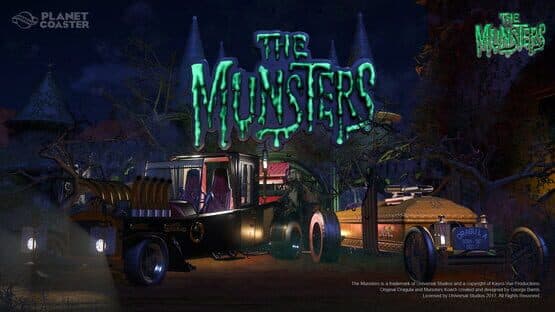 Planet Coaster: The Munsters Munster Koach Construction Kit — screenshot 1