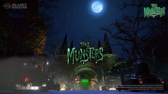 Planet Coaster: The Munsters Munster Koach Construction Kit — screenshot 2
