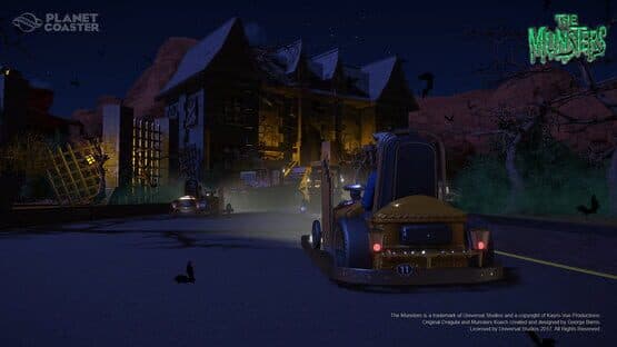Planet Coaster: The Munsters Munster Koach Construction Kit — screenshot 5