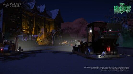 Planet Coaster: The Munsters Munster Koach Construction Kit — screenshot 6