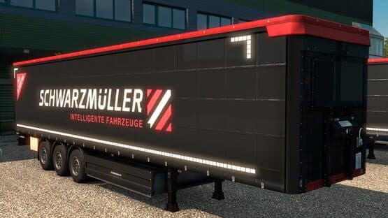 Euro Truck Simulator 2: Schwarzmüller Trailer Pack — screenshot 1