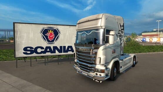 Euro Truck Simulator 2: Mighty Griffin Tuning Pack — screenshot 1