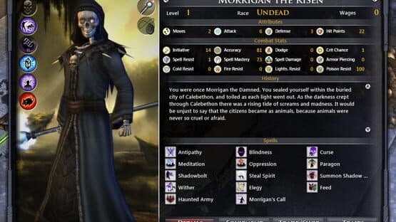 Fallen Enchantress: Legendary Heroes - The Dead World DLC — screenshot 4