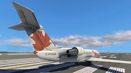 X-Plane 11: Aerosoft - CRJ 200 — screenshot 2