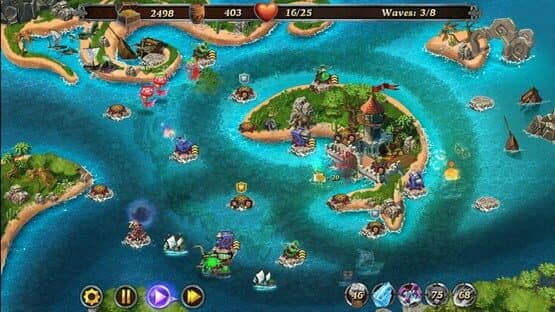 Fort Defense: Atlantic Ocean — screenshot 1