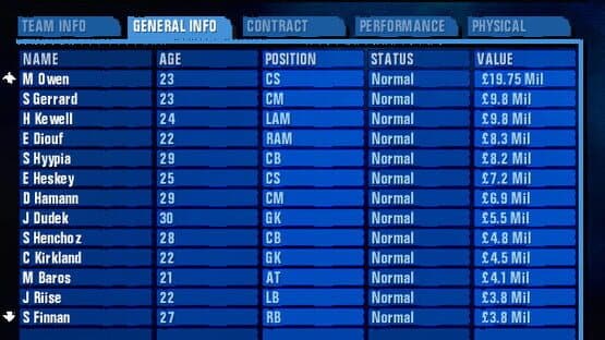 Premier Manager 2003-04 — screenshot 2