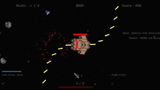 Asteroids... But Roguelite — screenshot 2