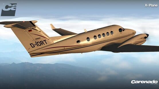 X-Plane 10 Global: Carenado - B200 King Air — screenshot 2