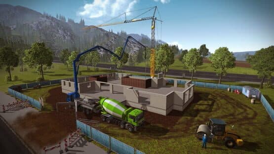 Construction Simulator 2015: St. John's Hospital Fuchsberg — screenshot 1