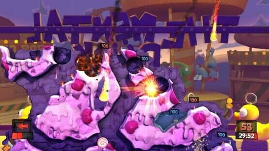 Worms Revolution: Funfair Pack — screenshot 1