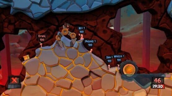 Worms Revolution: Mars Pack — screenshot 1