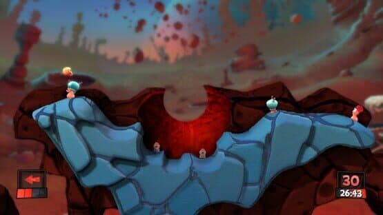 Worms Revolution: Mars Pack — screenshot 2