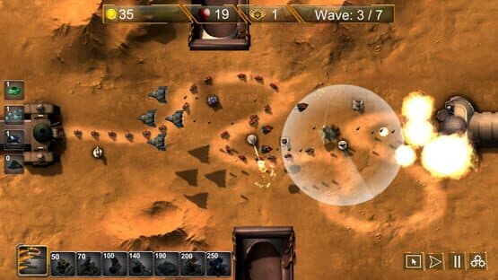 Marswar TD — screenshot 2