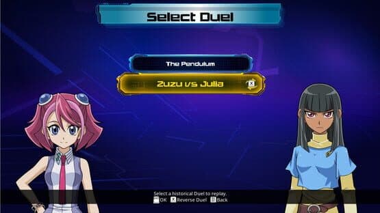 Yu-Gi-Oh! Legacy of the Duelist: Arc-V Zuzu v. Julia — screenshot 1