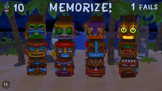 Tiki Tiki: The Tropical Memory Game — screenshot 1