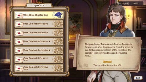 Banner of the Maid: Miss Elisa's Journal — screenshot 1
