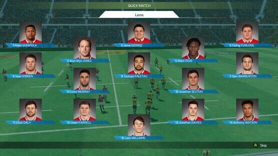 Rugby 18: The British and Irish Lions 2017 Team — screenshot 3