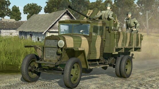 IL-2 Sturmovik: Battle of Stalingrad - GAZ-MM 72-K Anti-Aircraft Gun — screenshot 1