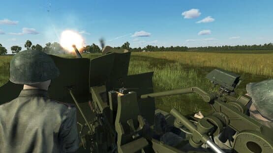 IL-2 Sturmovik: Battle of Stalingrad - GAZ-MM 72-K Anti-Aircraft Gun — screenshot 4