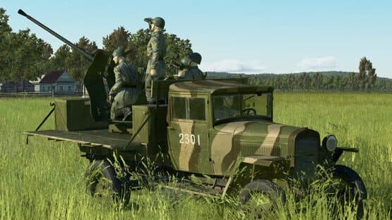 IL-2 Sturmovik: Battle of Stalingrad - GAZ-MM 72-K Anti-Aircraft Gun — screenshot 8