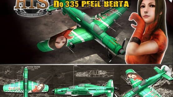 HIS: Heroes in the Sky - Do335 Berta Hildebrand Pack — screenshot 1
