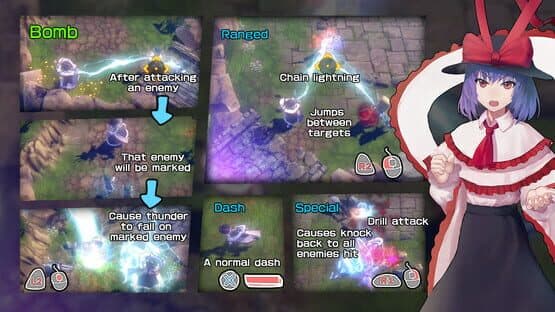 The Disappearing of Gensokyo: Kogasa, Iku Character Pack — screenshot 2