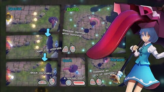 The Disappearing of Gensokyo: Kogasa, Iku Character Pack — screenshot 5