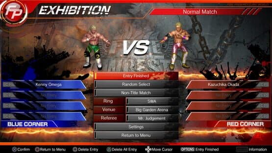 Fire Pro Wrestling World: New Japan Pro-Wrestling Collaboration — screenshot 1