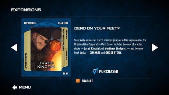 Dresden Files Cooperative Card Game: Dead Ends — screenshot 1