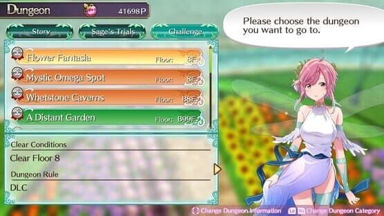 Omega Labyrinth Life: Flower Fantasia — screenshot 2