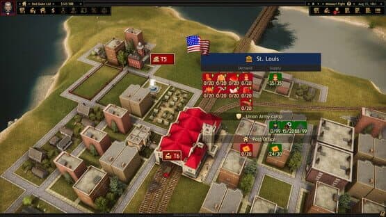Railroad Corporation: Civil War — screenshot 5