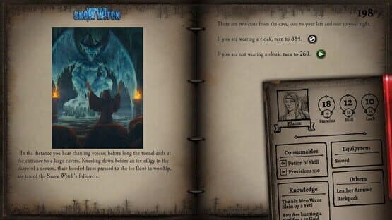 Fighting Fantasy Classics: Caverns of the Snow Witch — screenshot 4
