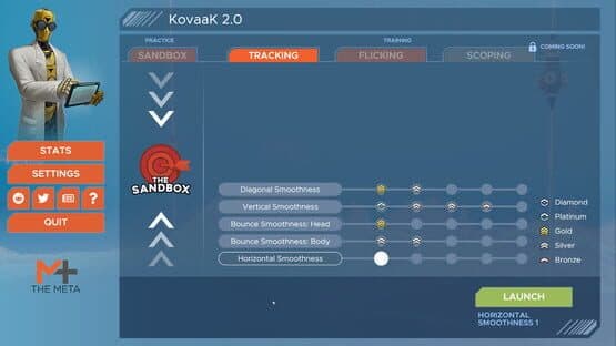 KovaaK 2.0: Tracking Trainer — screenshot 1