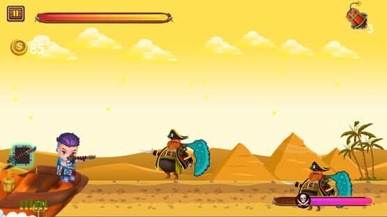 Captain vs. Sky Pirates: Pyramids — screenshot 2