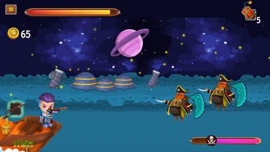 Captain vs. Sky Pirates: Moon Base — screenshot 1