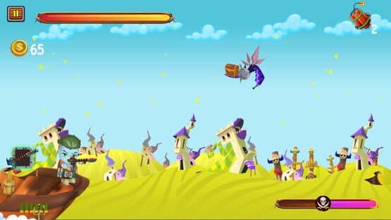 Captain vs. Sky Pirates: Evil Village — screenshot 5
