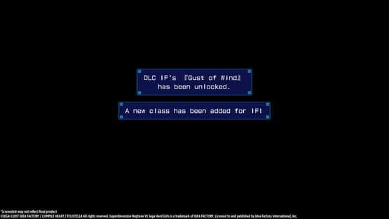 Superdimension Neptune vs. Sega Hard Girls: If's Gust of Wind — screenshot 1