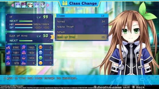 Superdimension Neptune vs. Sega Hard Girls: If's Gust of Wind — screenshot 3