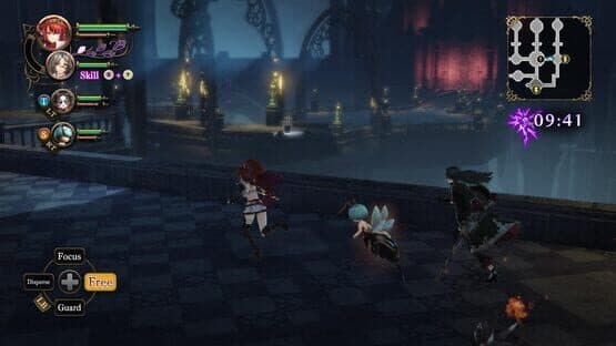 Nights of Azure 2: Bride of the New Moon - Side Story: Time Drifts Through the Moonlit Night — screenshot 1