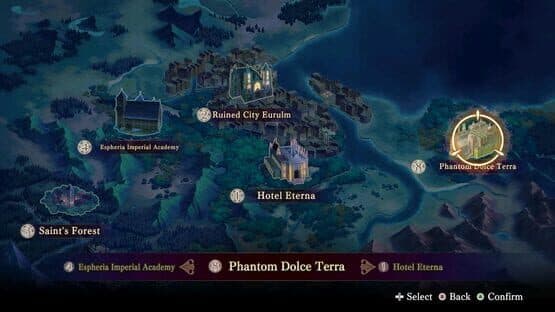 Nights of Azure 2: Bride of the New Moon - Side Story: The Foreigner in a Wonderland of Sweets — screenshot 1