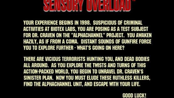 Sensory Overload — screenshot 1