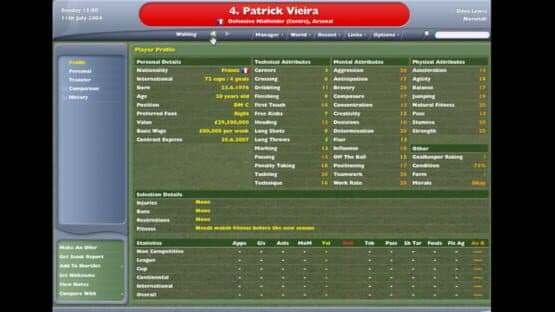 Football Manager 2005 — screenshot 1
