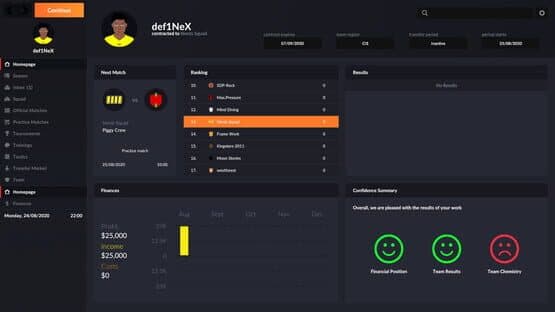 eSports Manager — screenshot 1